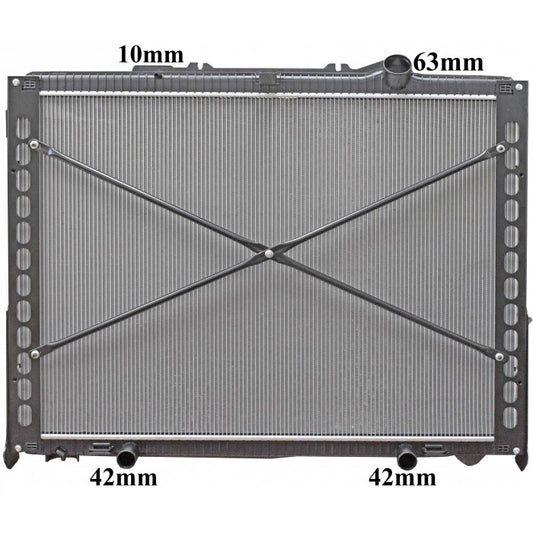 Radiator Assembly - W/Frame To Suit DAF CF 5/13- Core: 710x1078x40 - TA317
