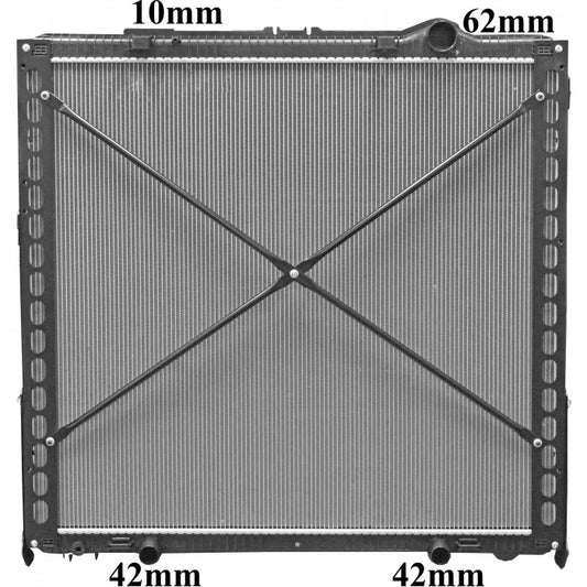 Radiator Assembly - W/Frame To Suit DAFXF106 '13- Core: 975x1078x40 - TA310