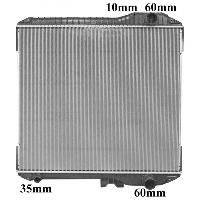 Radiator Assembly - To Suit Hino FR700Core: 772x824x48 - TA319