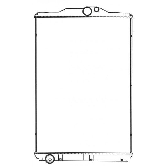 Radiator Assembly - To suit Mitsubishi, Super Great '05-Core: 1040x728x48 H/P: 761x76/76 - TA321