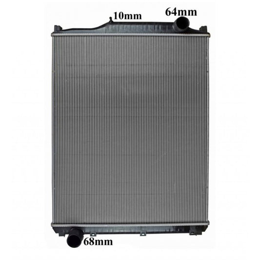 Radiator Assembly - To Suit Mitsubishi Fuso Core: 1025x734x48 - TA324
