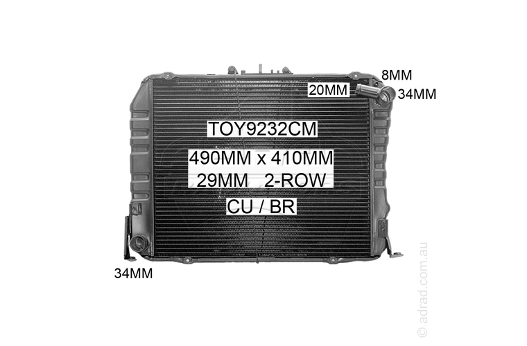 TOY9232CM radiator