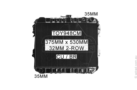 TOY948CM radiator