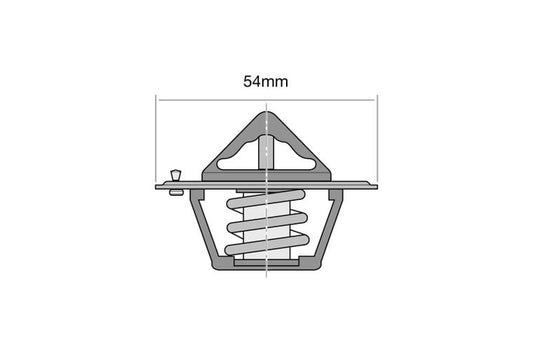 Thermostat - Blistered 54mm / 91 Deg / Conventional - TT1-195