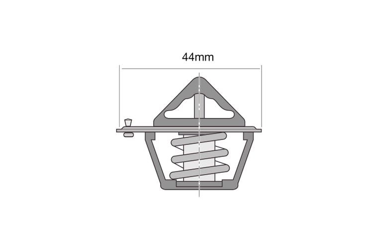 Thermostat - Blistered 44mm / 82 Deg / Conventional - TT239-180