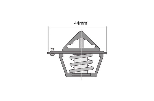 Thermostat - Blistered 44mm / 82 Deg / Conventional - TT239-180