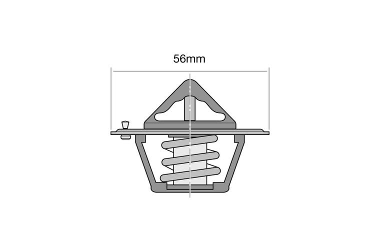 Thermostat - 56mm / 84 Deg High Flow - TT294-183
