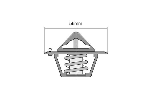 Thermostat - 56mm / 84 Deg High Flow - TT294-183