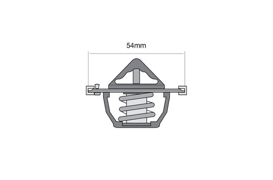 Thermostat - Blistered 54mm / 91 Deg / Bypass - TT420-195