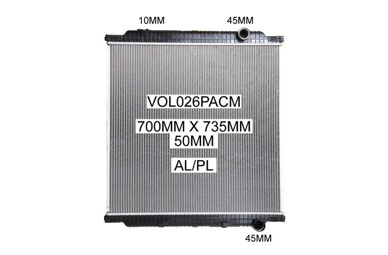 VOL026PACM radiator