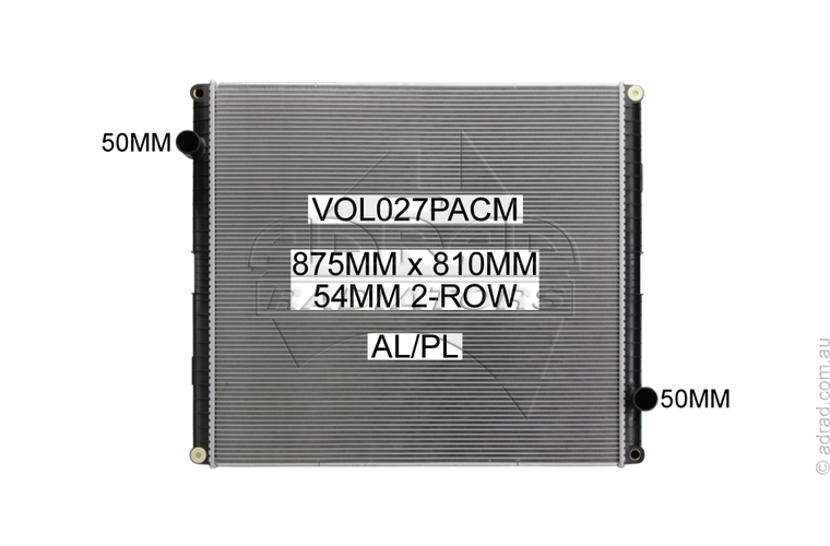 VOL027PACM radiator