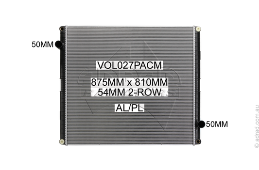 VOL027PACM radiator